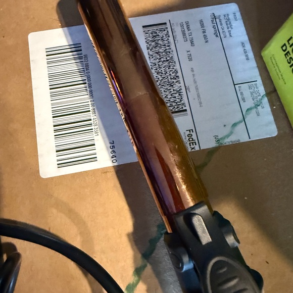 NWOB L'ange Blush Le Piroutte Auto Rotating Curling Iron 26mm - Picture 2 of 6